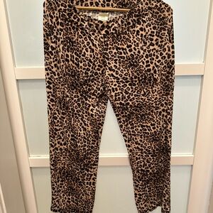 Soma Leopard Print Sleeping Lounging Pants